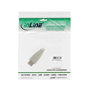 InLine 33103 Adaptateur USB USB A femelle à PS/2 mâle