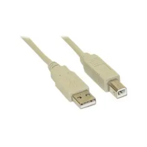 InLine 34557H câble USB 7 m USB A USB B Beige pas cher
