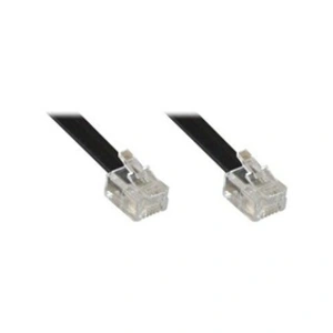 InLine® Modularkabel RJ11, St/St, 4adrig, 6P4C, 10m (18840L) pas cher