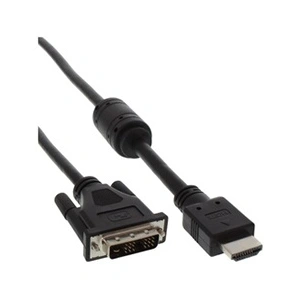 Comparateur de prix : InLine - Câble adaptateur - liaison simple - HDMI mâle pour DVI-D mâle - 3 m - noir