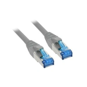 Intos Electronic Ag Câble patch Cat.6(A) S-STP/PIMF - INLINE - Gris - 5m - Sans halogène pas cher
