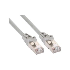 InLine - Cordon de raccordement - RJ-45 (M) pour RJ-45 (M) - 30 cm - UTP - CAT 5e - moulé - gris pas cher