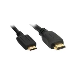 Intos Electronic Ag InLine Mini High Speed HDMI Cable - Câble HDMI - HDMI mâle pour HDMI mini mâle - 3 m - noir pas cher