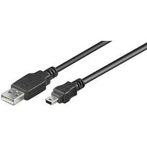 Comparateur de prix : Goobay 93228 câble USB USB 2.0 0,15 m USB A Mini-USB B Noir