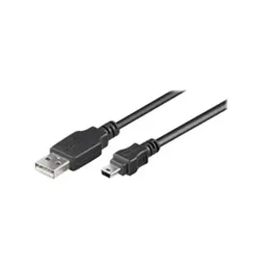 Comparateur de prix : Goobay 93229 câble USB USB 2.0 0,3 m USB A Mini-USB B Noir