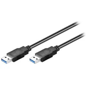 Comparateur de prix : Goobay USB 3.0 AA 300 HiSpeed, 3m câble USB USB A Noir