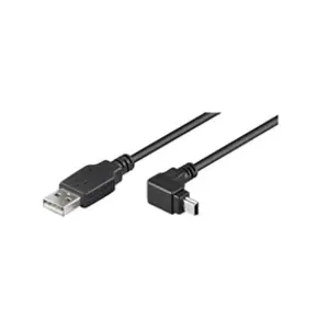 Comparateur de prix : Goobay Wentronic Câble USB 5 broches Fiche A vers B-Mini 1,8m (Import Allemagne)