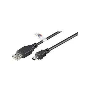 Comparateur de prix : Goobay Wentronic Câble USB 5 broches Fiche A vers B-Mini 1,8m (Import Allemagne)