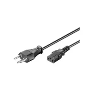 Wentronic goobay 93617 Cordon D'Alimentation Suisse, 2 m Longueur, Noir pas cher