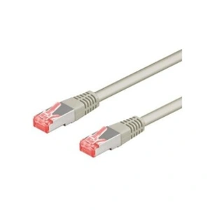 Wentronic Goobay 93659 CAT 6a Câble de Liaison, S/FTP (PiMF), Gris, 0.5m Longueur pas cher