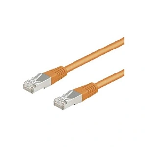 Comparateur de prix : Goobay 93464 CAT 5e Câble de Liaison, F/UTP, Orange, 5m Longueur