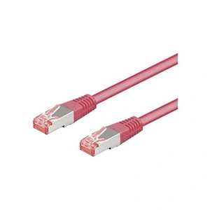 Comparateur de prix : Wentronic electronic components handels CAT 6 Câble de Liaison, S/FTP (PiMF), Magenta, 2m Longueur