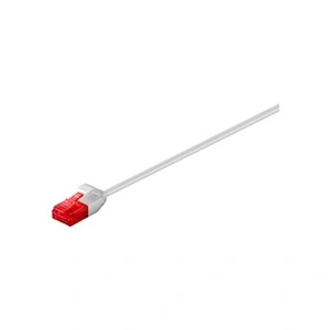 Goobay 93733 CAT 6 Câble de Liaison Fin, U/UTP, Gris, 7.5m Longueur