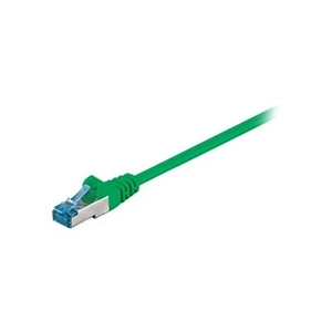 Comparateur de prix : Wentronic Electronic Components Handels Goobay 93742 CAT 6a Câble de Liaison, S/FTP (PiMF), Vert, 2m Longueur