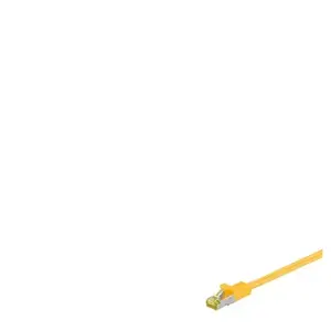Comparateur de prix : Goobay Goobay 91611 Câble De Réseau Jaune 3 M Cat7 S/ftp (s-stp)