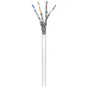 Wentronic Electronic Components Handels goobay câble en vrac - 100 m - blanc pas cher