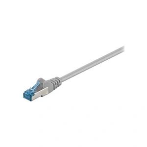 Goobay 94912 CAT 6a Câble de Liaison, S/FTP (PiMF), Bleu, 50 m Longueur pas cher