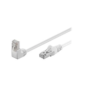 Wentronic 94183 - 10 m - Cat5e - f/utp (ftp) - RJ-45 - RJ-45 - Blanc - Goobay pas cher