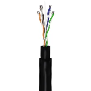 Comparateur de prix : Goobay Kit de câblage RJ45 catégorie 6 U/UTP 100 m (Noir)