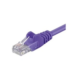 Comparateur de prix : Wentronic Electronic Components Handels CAT 5e Câble de Liaison, U/UTP, Violet, 10 m Longueur