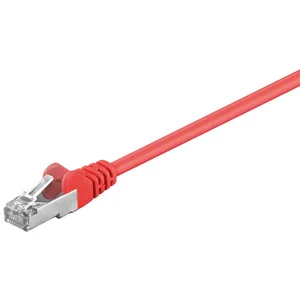 Goobay 95210 CAT 5e Câble de Liaison, SF/UTP, Rouge, 0.25 m Longueur pas cher