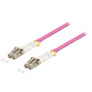 Comparateur de prix : Wentronic Goobay 95937 Câble à Fibres Optiques, Multimode (OM4), Violett, 5 m Longueur