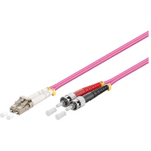 Goobay OM4 Câble Patch à Fibre Optique Duplex LC/St Violet 5 mVendu parkaufland