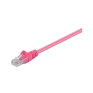 goobay Câble réseau CAT6 WENTRONIC 95593 - 1.5m, Magenta, non blindé, connecteurs RJ-45 mâles plaqués or pas cher