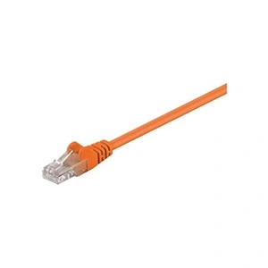 Wentronic electronic components handels Goobay 95594 CAT 6 Câble de Liaison, U/UTP, Orange, 1.5 m Longueur