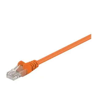 Comparateur de prix : Goobay 95560 CAT 5e Câble de Liaison, U/UTP, Orange, 1.5 m Longueur