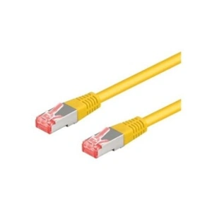 Comparateur de prix : Wentronic goobay - Câble réseau - RJ-45 (M) pour RJ-45 (M) - 1.5 m - SFTP, PiMF - CAT 6 - sans halogène, moulé, sans crochet - jaune