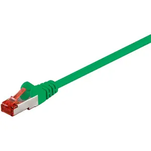 Cat 6-300 lc sstp pimf grün 3m goobay 95504 pas cher
