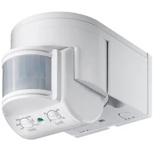 Comparateur de prix : Goobay Détecteur de mouvements PIR surveillance 180° 12 m - blanc