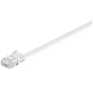Comparateur de prix : Goobay 95157 CAT 6 Câble de Liaison Plat, U/UTP, Blanc, 15 m Longueur