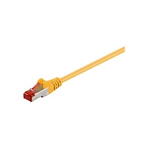 Comparateur de prix : Wentronic electronic components handels Goobay 95493 CAT 6 Câble de Liaison, S/FTP (PiMF), Jaune, 2 m Longueur