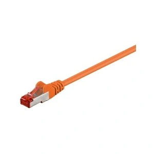 Wentronic goobay - Câble réseau - RJ-45 (M) pour RJ-45 (M) - 2 m - SFTP, PiMF - CAT 6 - moulé - orange pas cher