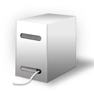 Comparateur de prix : Wentronic Goobay 95410 CAT 5e Câble Réseau, U/UTP, Gris, 305 m Longueur