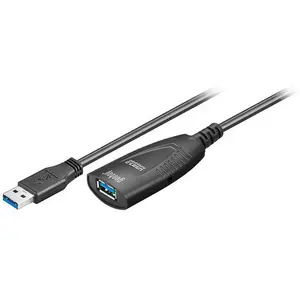Comparateur de prix : Goobay 5m USB 3.0 câble USB USB 3.2 Gen 1 (3.1 Gen 1) USB A Noir