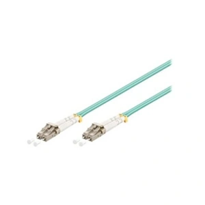 Comparateur de prix : Wentronic goobay Câble à Fibres Optiques, Multimode (OM3), Turquoise, 0.5 m Longueur - 95750