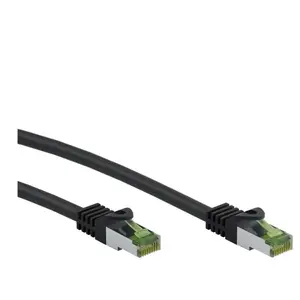 goobay Câble réseau RJ45 Cat. 8.1 S/FTP - 1 m - Noir pas cher