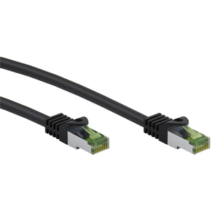 goobay Câble réseau RJ45 Cat. 8.1 S/FTP - 5 m - Noir pas cher