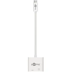Comparateur de prix : Goobay 62110 Adaptateur USB-C HDMI 4k 60 Hz, Alimentation Électrique, Blanc