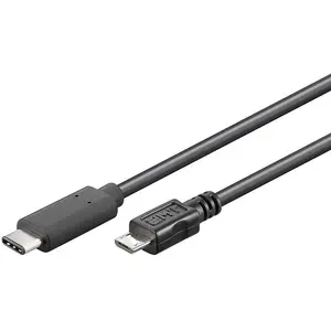 Comparateur de prix : Goobay 67992 câble USB USB 2.0 0,6 m Micro-USB B USB C Noir