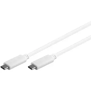 Goobay - Câble usb-c 3.1 1re Génération, Blanc, 0.5m Longueur (67193) pas cher