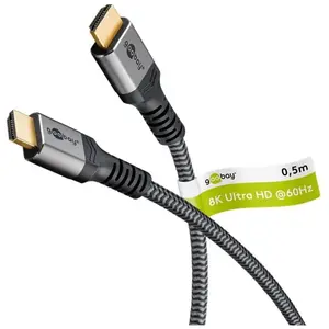 Goobay Plus Câble HDMI 2.1 8K (0.5 m)