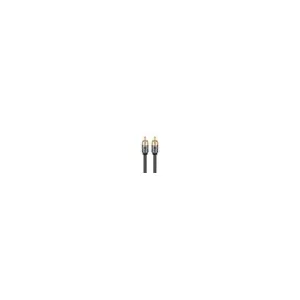 GOOBAY Câble audio numérique RCA coaxial subwoofer nylon tressé 2m