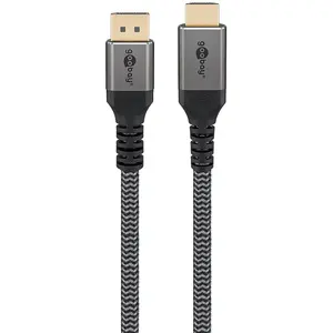 Goobay Plus Câble DisplayPort 1.2 / HDMI 4K - 1 m pas cher