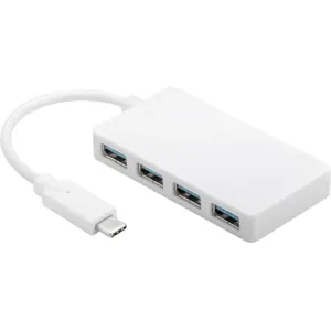 Goobay 66274 Adaptateur USB-C pour Appareil USB A 3.0/USB-C Blanc