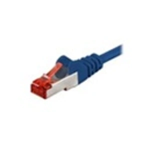 Comparateur de prix : Wentronic Electronic Components Handels Goobay 68267 CAT 6 Câble de Liaison, S/FTP (PiMF), Bleu, 1m Longueur de Câble