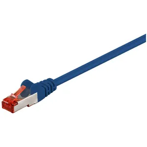 Wentronic cat 6-3000 sstp pimf Blue 30m - 30 m - Bleu (68275) - Goobay pas cher